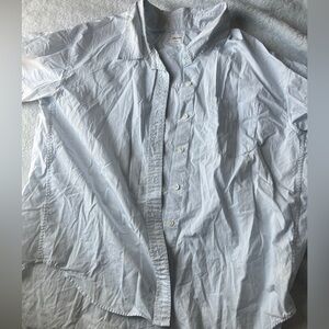 Wilfred Blue Casual Button Down Shirt